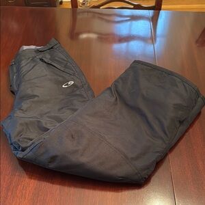Black Champion Snow Pants. Girls Size L (12-14)